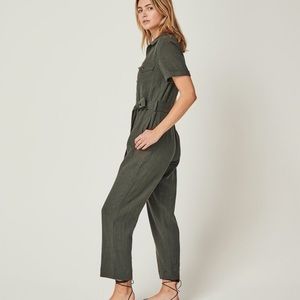Auguste Patty Jumpsuit in Khaki